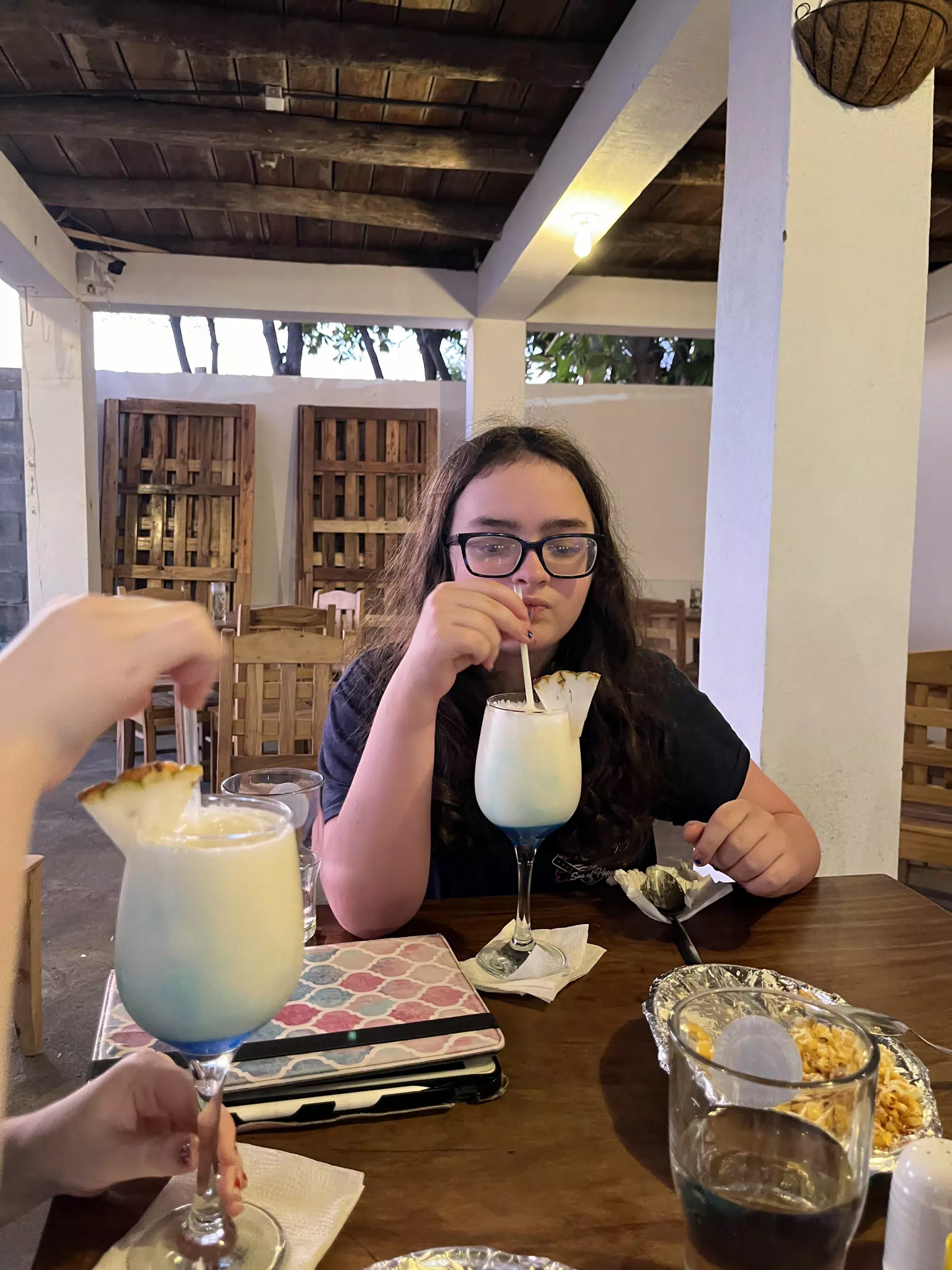 Luciana with Piña Colada at Desperados