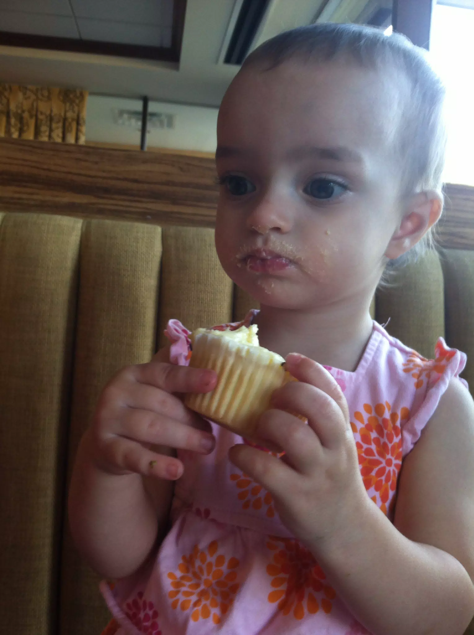 Luciana at Brookhaven with Cupcake