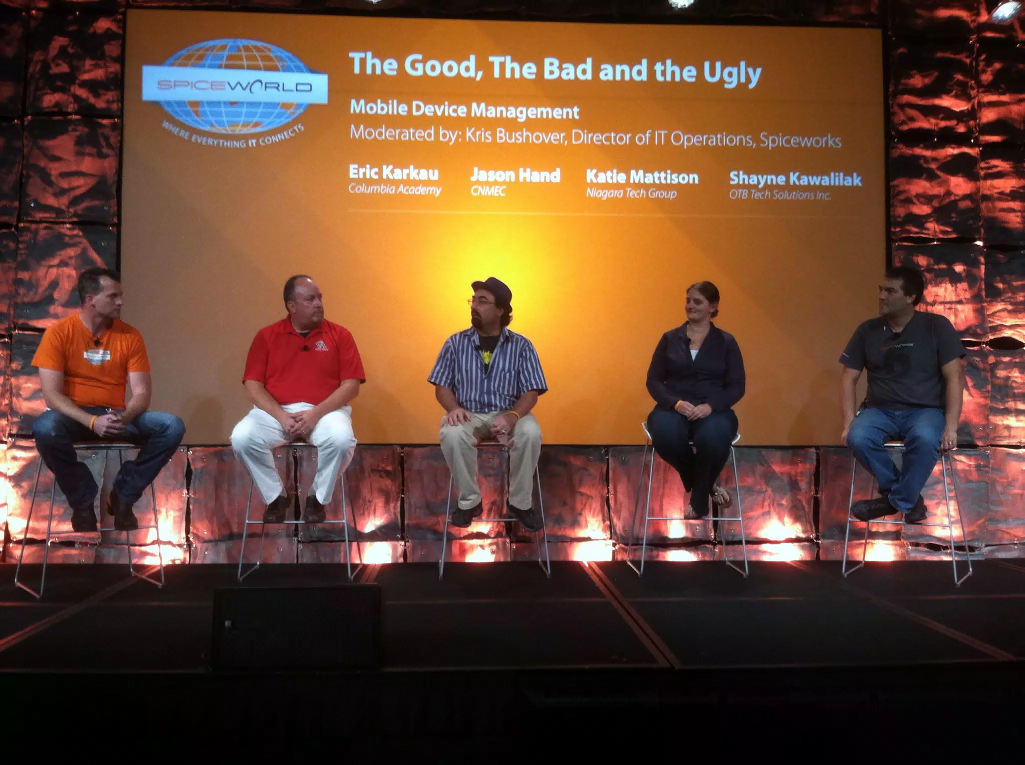 MDM Panel at SpiceWorld 2012