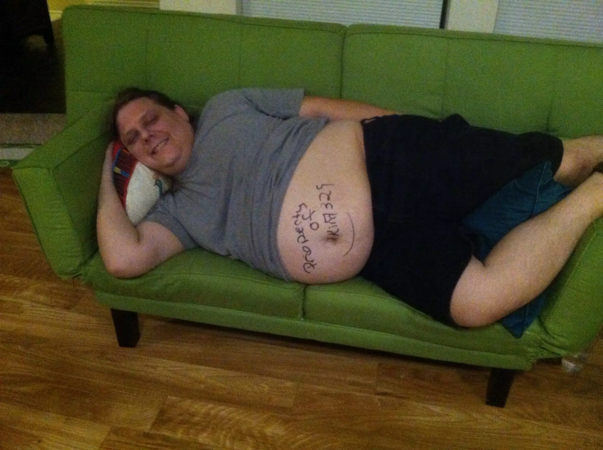 PSX Passed Out on Couch