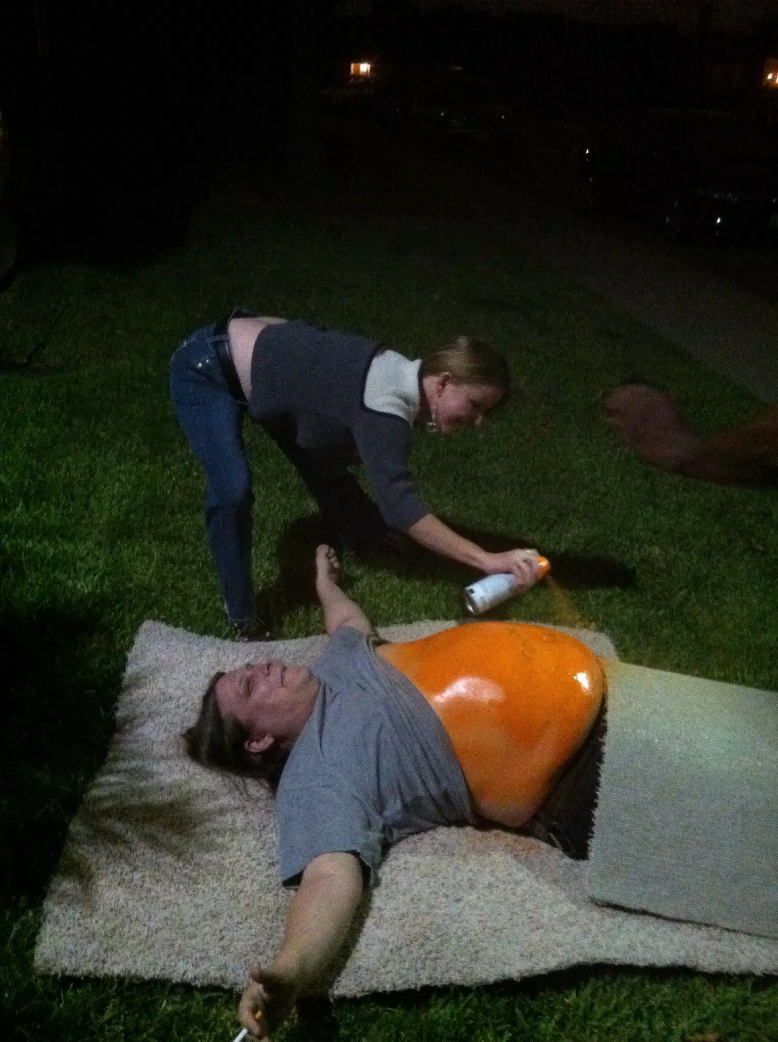 Kim Spray Painting PSX Orange