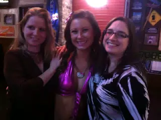 Kim, Aimee and Dominica at Redneck Heaven