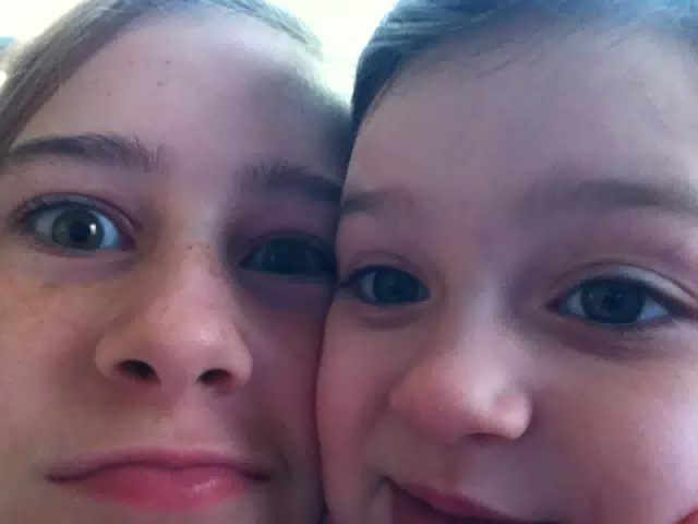 Madeline and Liesl Comparing Eyes