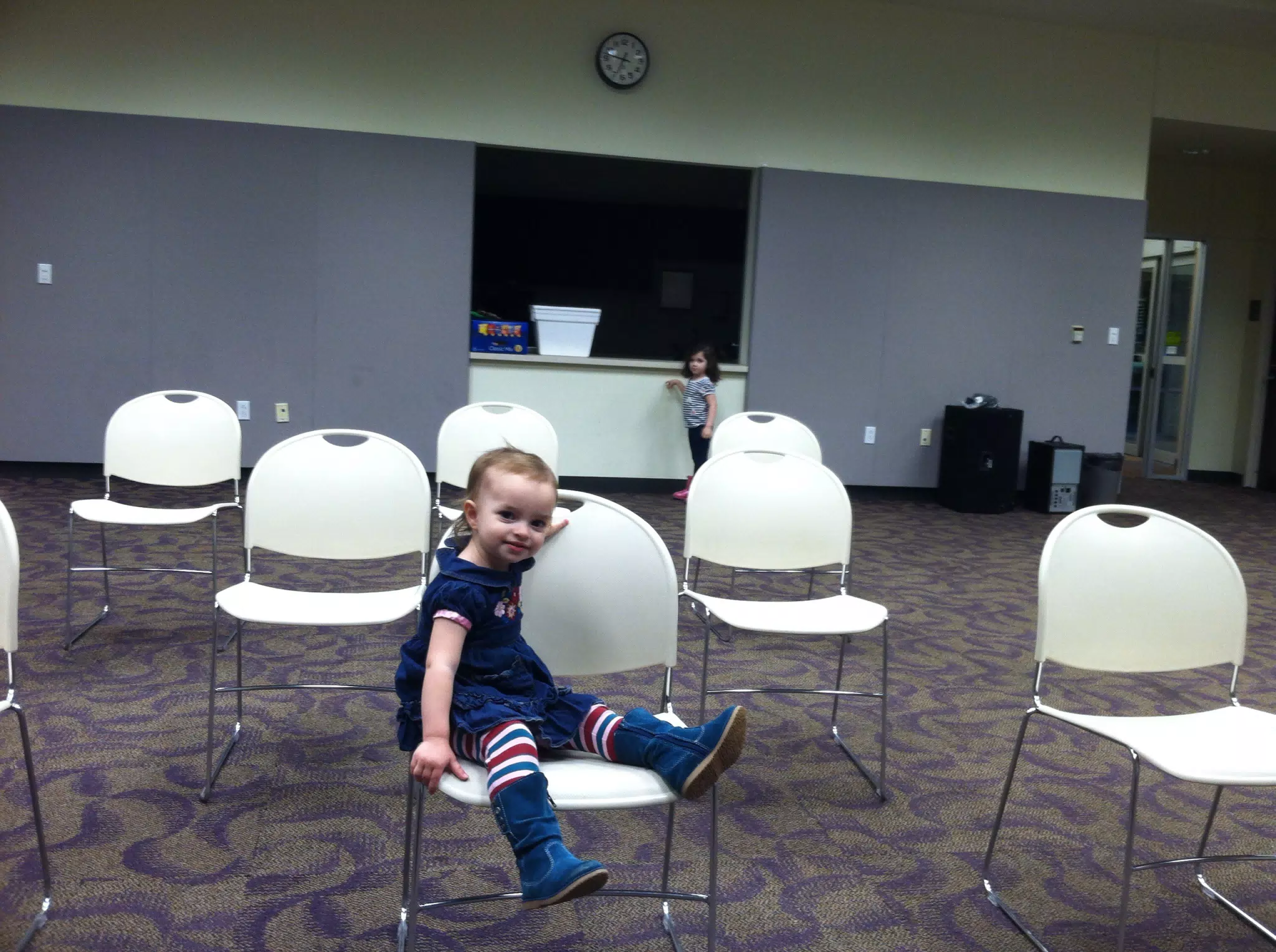 Luciana at the Library
