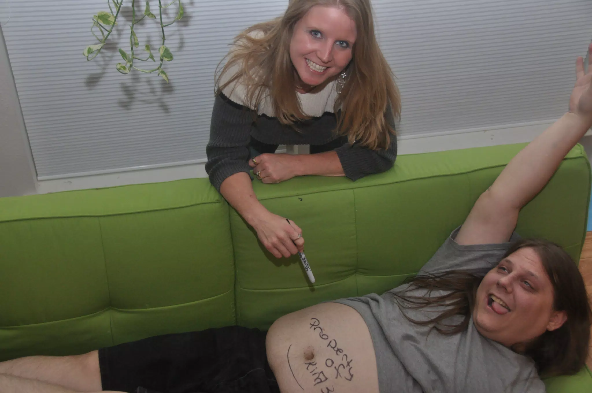 Kim Writing on Drunken PSX