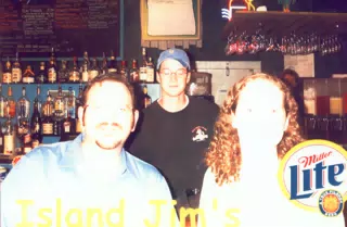 Scott Alan Miller and Anne at Island Jim's