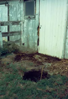 Sinkhole, Covington, New York