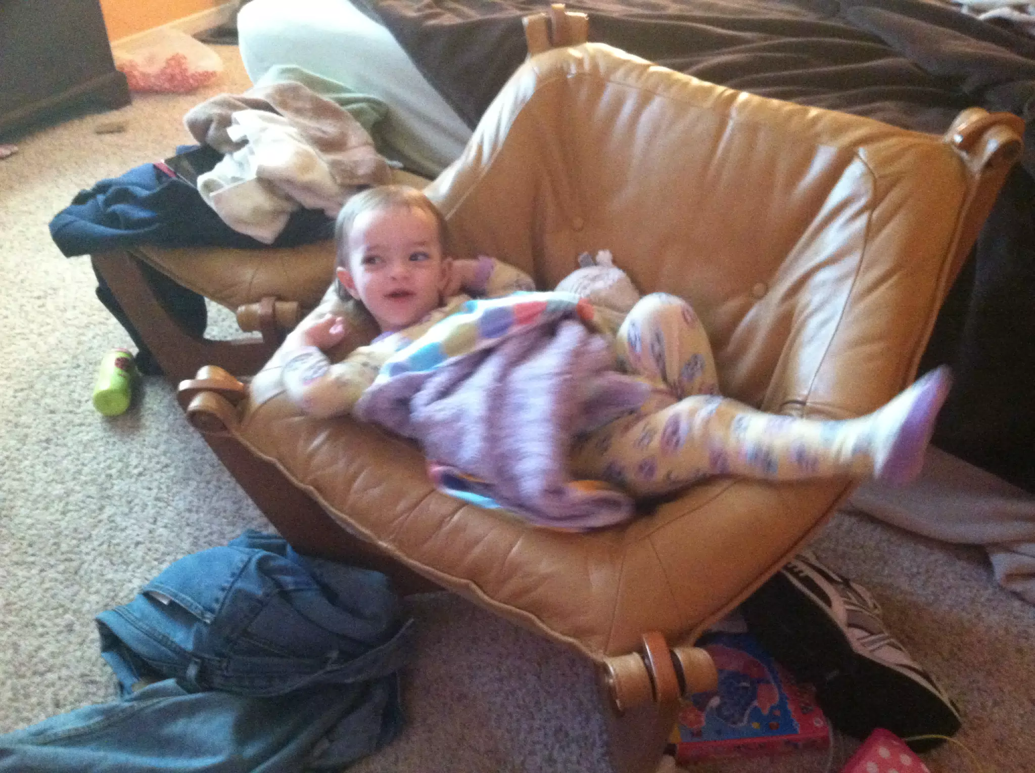 Ciana watching the fresh beats