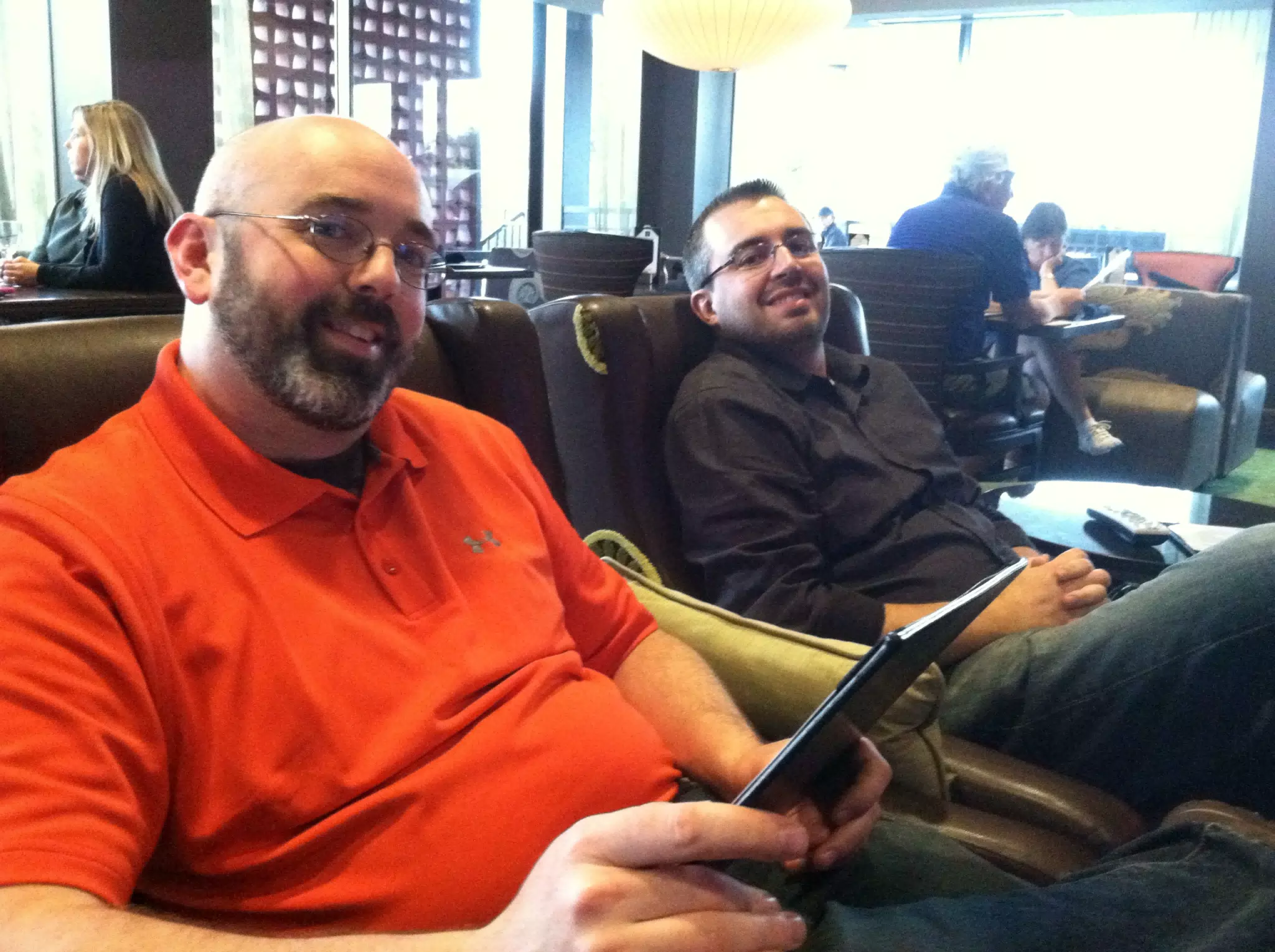 Nate and Bob at the FiveFive