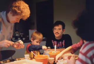 Scott Alan Miller Making Cookies, Self Portrait