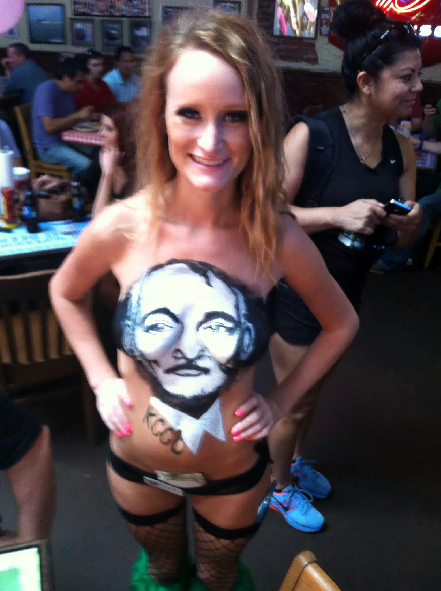 Chelsea at Redneck Heaven ABC Party