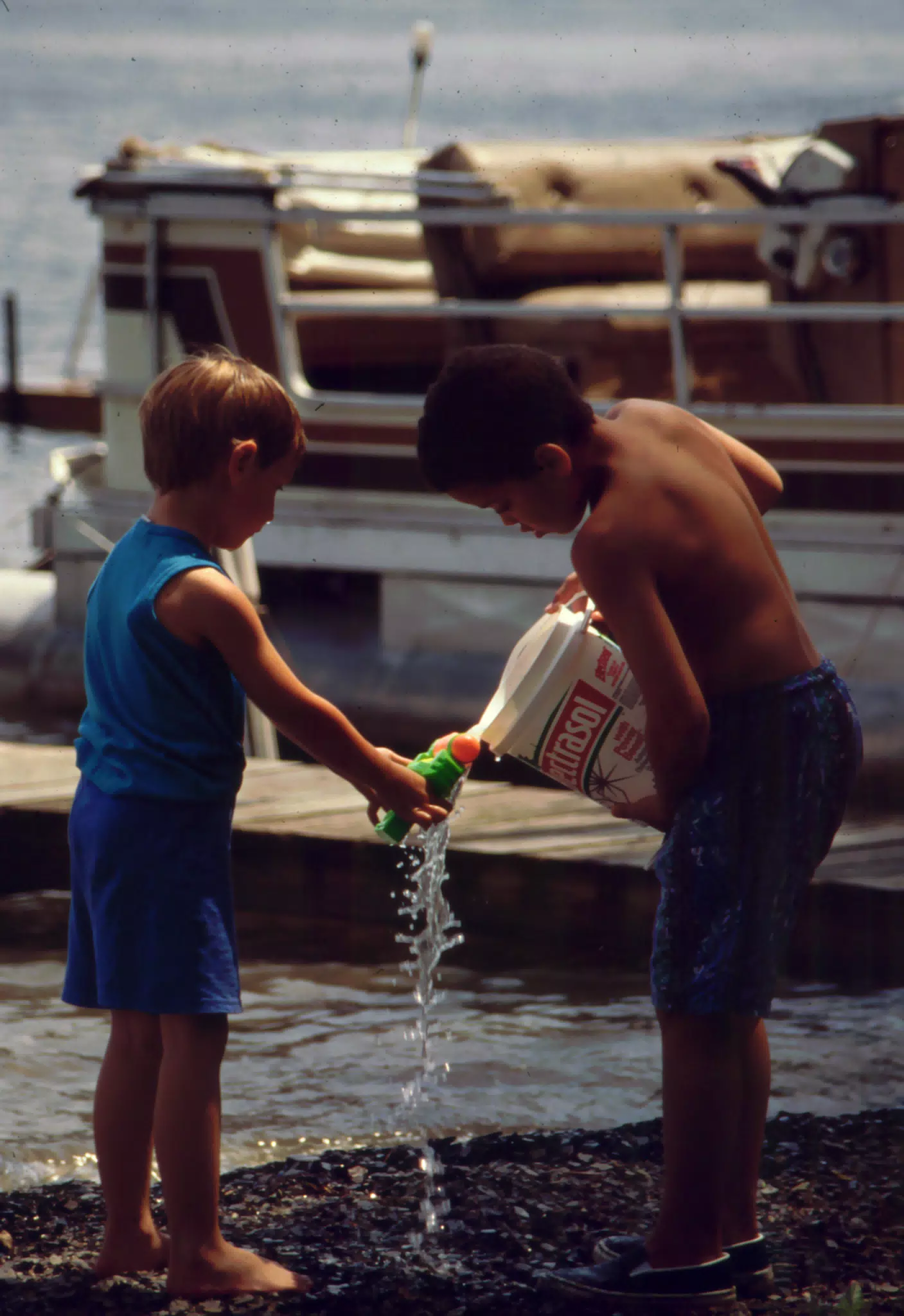 Jeremy Richardson at Conesus Lake Water Gun Fight
