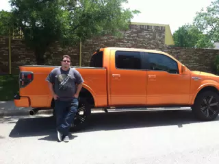 Justin Tholl and the SpiceTruck in Carrollton, Texas