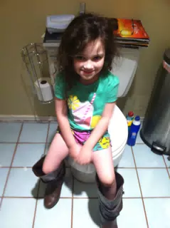 Liesl Wearing Dominica's Boots