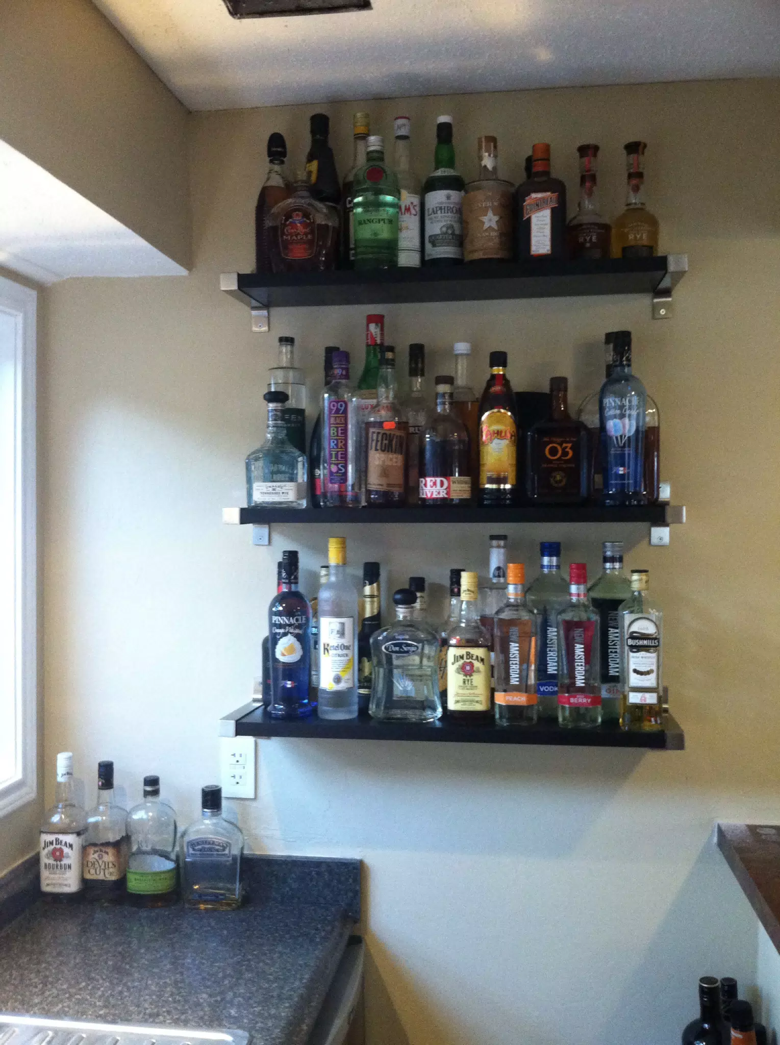 New shelves of Our Bar