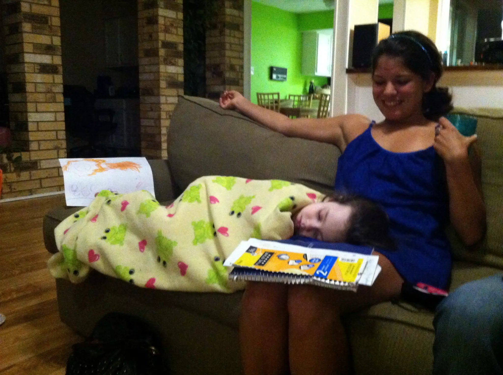 Liesl Asleep During D&D