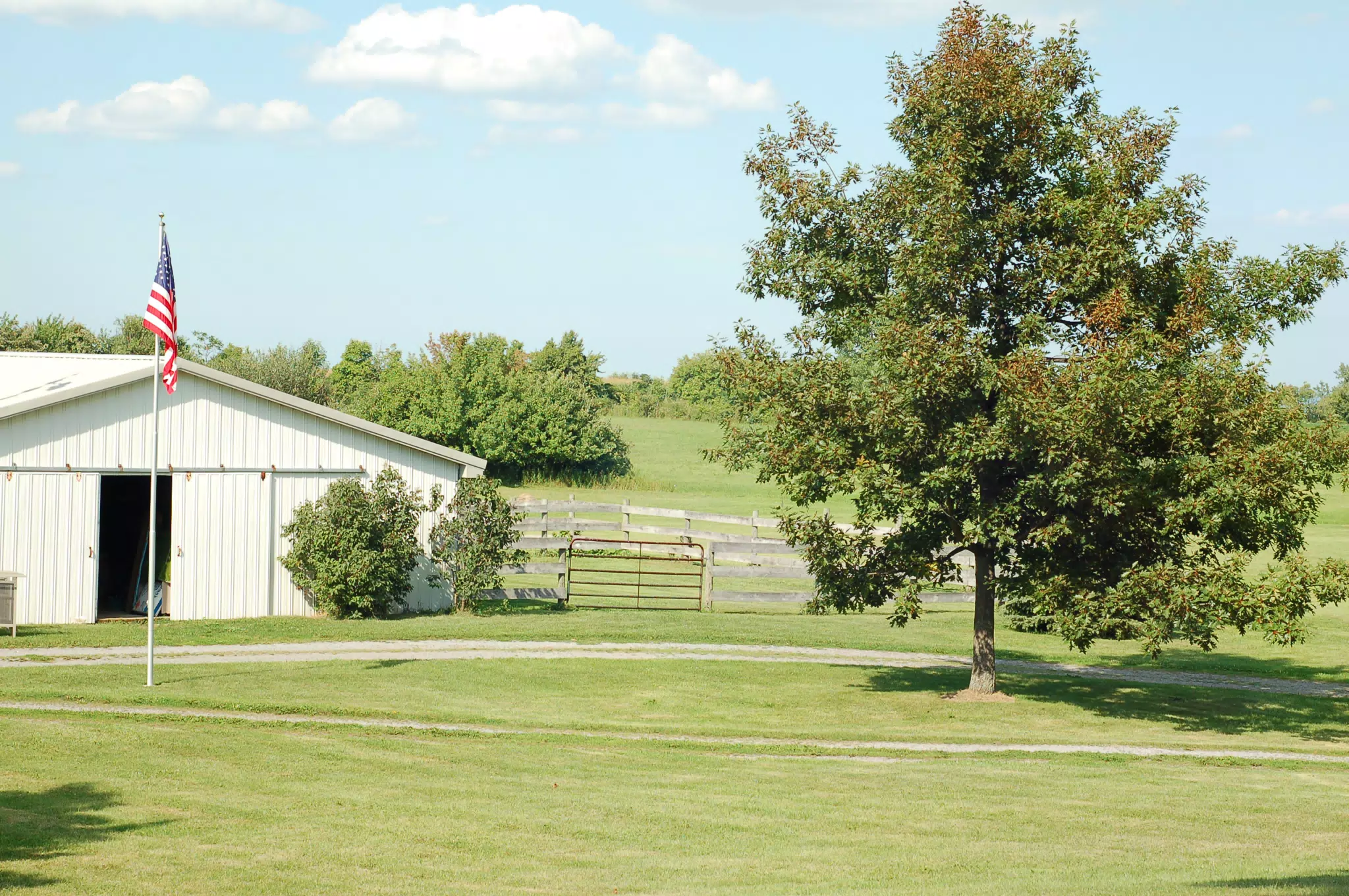 Front Yard and Barn