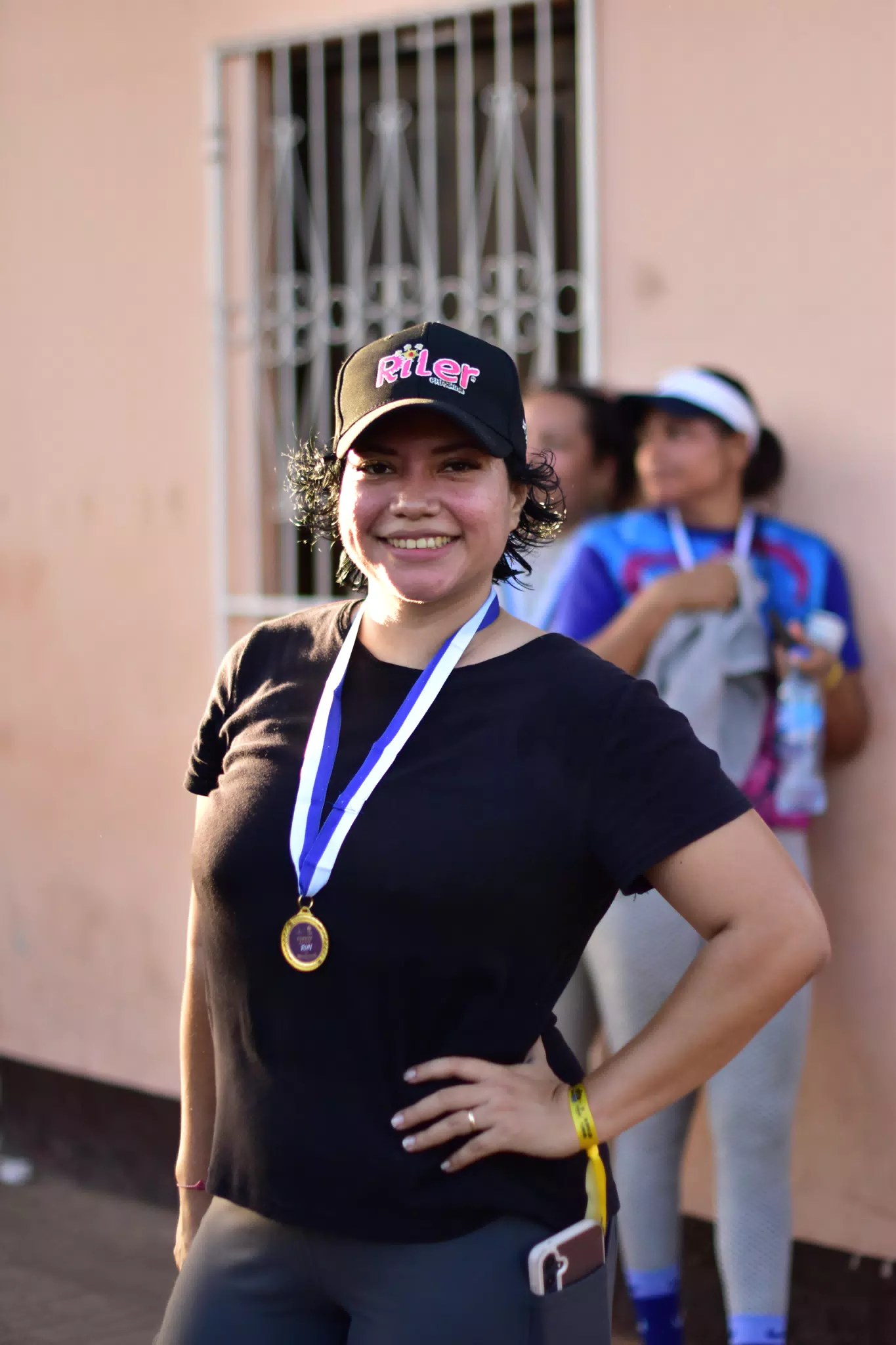 Eva at the 5K in Sutiava