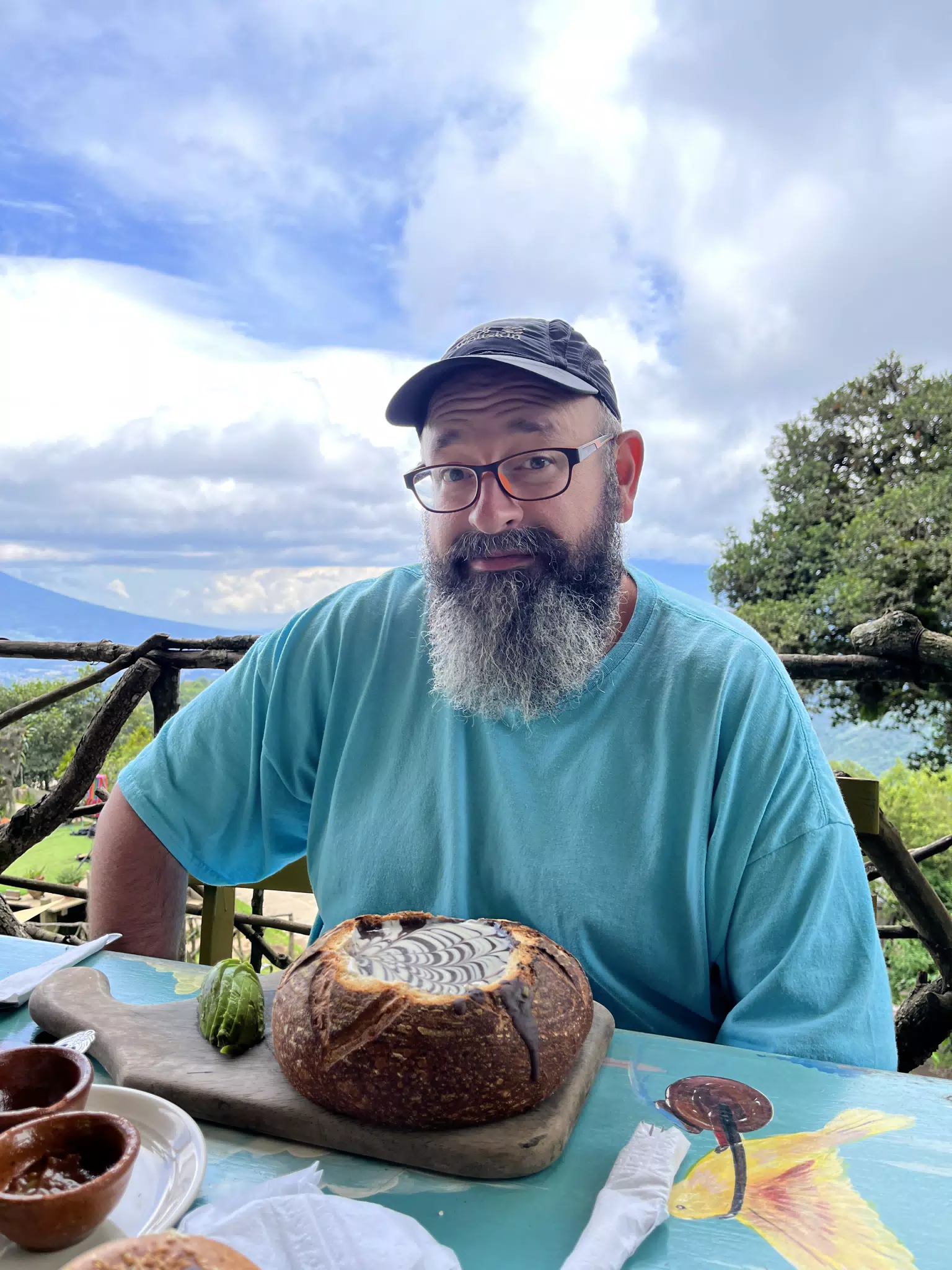 Bread Bowl in Hobbitenango Guatemala
