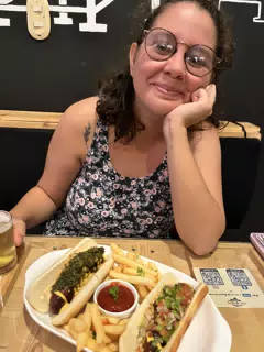 Ivonne at Cerro Negro Tap Room